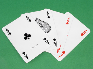 Obraz premium Poker d'assi