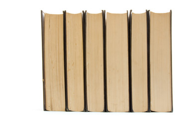 Row of books