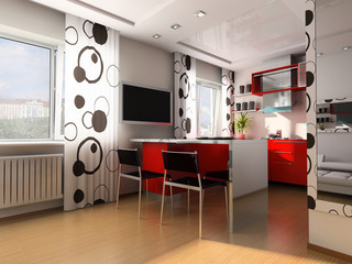 modern kitchen