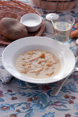 Zuppa di asparagi e patate - Primi Emilia Romagna