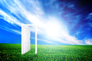 Door to new world. Colourful, bright, great quality.