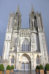 Fototapeta premium cathédrale de Coutances (Normandie)