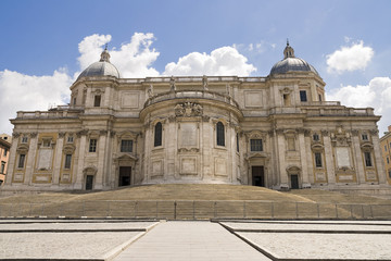 Fototapeta na wymiar Bazylika Santa Maria Maggiore