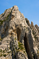 Sisteron, le rocher de la Baume (Alpes-de-Haute-Provence)
