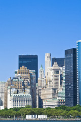 Fototapeta na wymiar Skyscrapers in New York