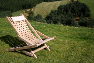 Chaise longue en bois #2