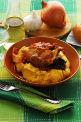 Pernici con polenta - Secondi Carne Lombardia