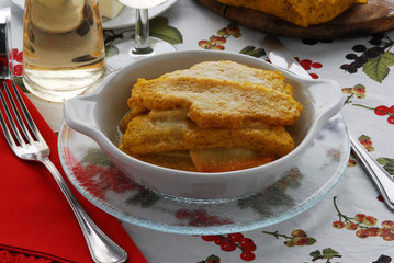 Polenta alla comasca - Antipasto Lombardia