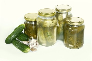 pickling cucumbers and preserves
