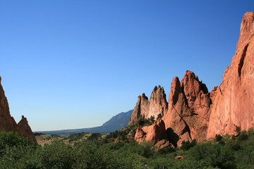 Landscape with Mountains