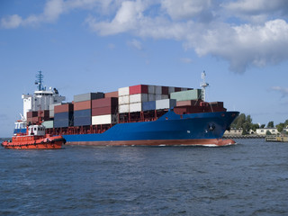Container Cargo Ship
