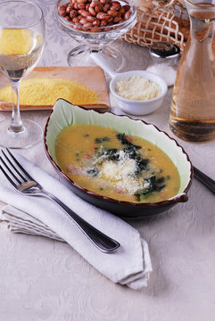 Polenta incatenata - Primi Toscana