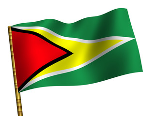 National Flag. Guyana