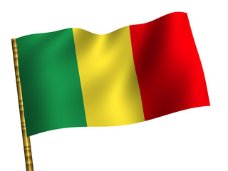 National Flag. Mali