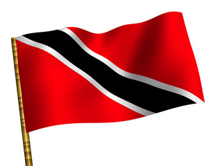 National Flag. Trinidad and Tobago