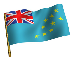 National Flag. Tuvalu