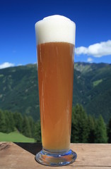 Bier im Freien