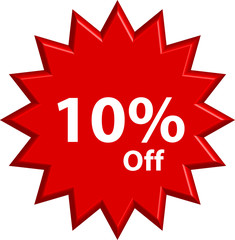 Sale - Ten Percent Off