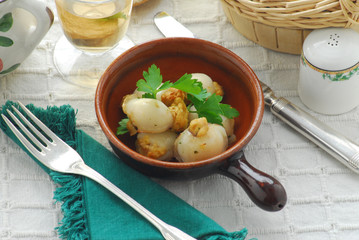 Seppioline ripiene Cèpi rimpidi - Secondo di pesce Emilia R.