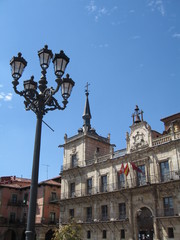 Fototapeta premium Plaza Mayor, Leon