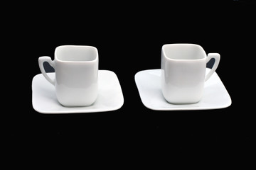 tasses de porcelaine