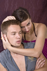 Fototapeta premium Cute couple