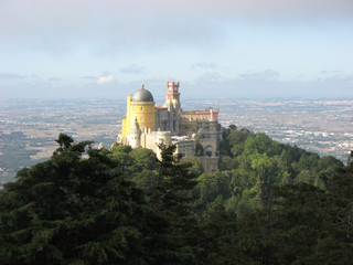 Fototapeta na wymiar Palácio de Sintra
