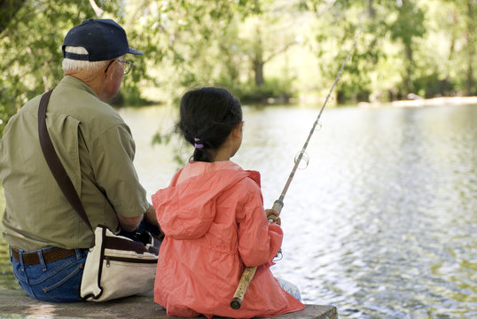 Learn While Fishing with Grandpa