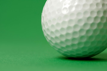 Partly golf ball