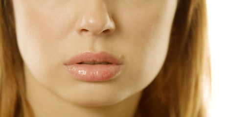 Lips of a woman