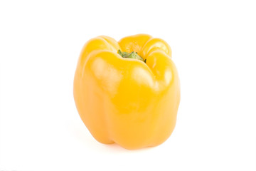 yellow pepper isolated on white