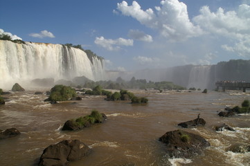 Brésil chutes d'Iguaçu