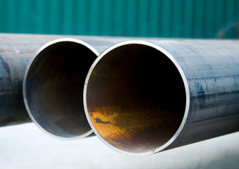 pipes close-up