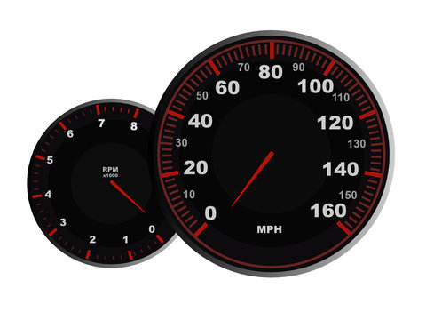 Vector speedometer