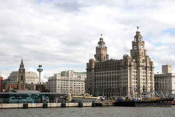 Fototapeta premium Liverpool river front