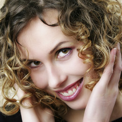 beautiful young woman