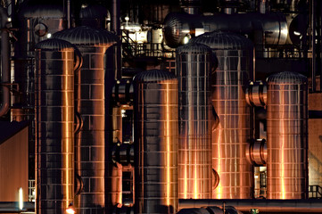 High Dynamic Range (HDR) impression of an oil refinery