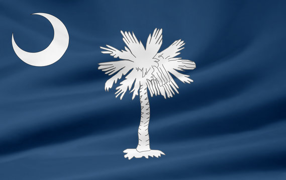 South Carolina Flagge