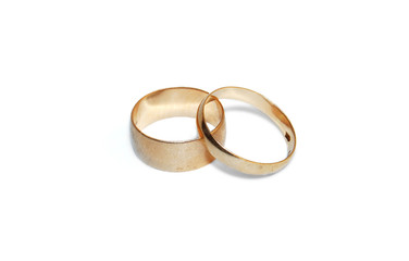 Two wedding rings
