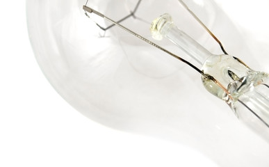 The lamp is photographed by close-up on a white background.