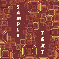 Stylish advertising background.Vector.