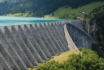 Fotobehang Dam spervuur