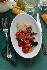 Baccalà al forno - Secondi di pesce del Veneto