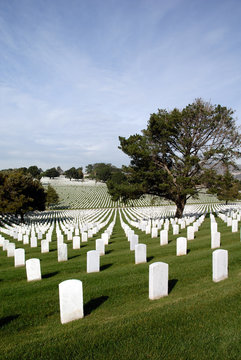 Endless Headstones, United States National Cemetery