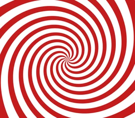 Rollo red and white spiral background © jovica antoski