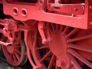 Dampflokomotive - Räderwerk 01