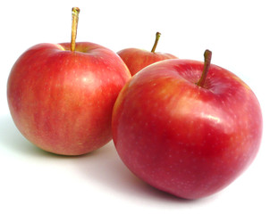 red apples
