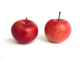 red apples