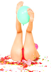 Leg Holding Balloon