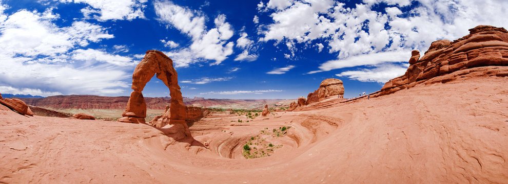 Delicate Arch Panorama